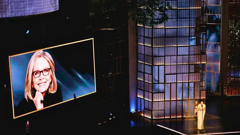 Diane Keaton y Rachel McAdams en el In Memoriam de los Oscar 2026 Diane Keaton y Rachel McAdams en el In Memoriam de los Oscar 2026