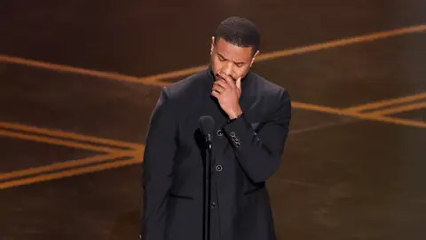 Michael B. Jordan tras ganar el Oscar a Mejor Actor Michael B. Jordan tras ganar el Oscar a Mejor Actor