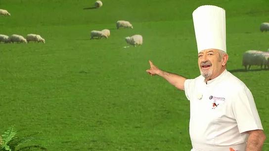 ¡Asistimos al nacimiento en directo de un cordero en Cocina abierta de Karlos Arguiñano! ¡Asistimos al nacimiento en directo de un cordero en Cocina abierta de Karlos Arguiñano!