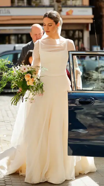 Myriam Gonzalo el día de su boda Myriam Gonzalo el día de su boda