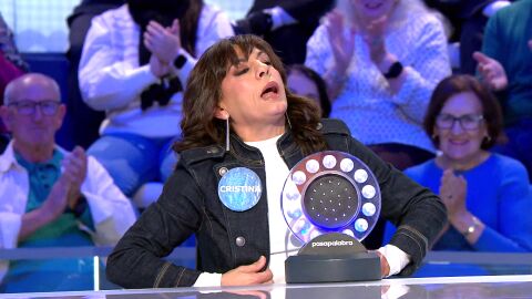 La exhibici&oacute;n de Cristina Medina con el moonwalk de Michael Jackson en Pasapalabra