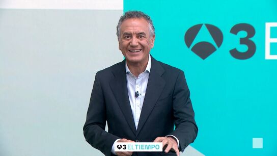 Roberto Brasero avisa de que el temporal Therese se extiende a la Pen&iacute;nsula: "Nubes y temperaturas en descenso"