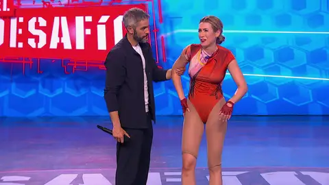 La lesión de Eva Soriano durante su reto en El desafío La lesión de Eva Soriano durante su reto en El desafío