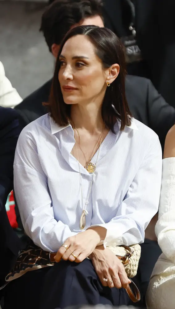 Tamara Falcó, en el desfile de Pedro del Hierro Tamara Falcó, en el desfile de Pedro del Hierro