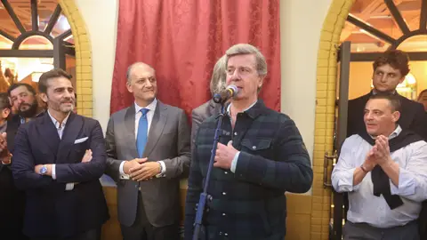 Cayetano Martínez de Irujo durante el tributo a Juan Manuel Martin Jimenez Cayetano Martínez de Irujo durante el tributo a Juan Manuel Martin Jimenez