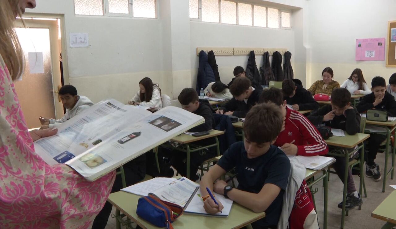 Una hora de lectura y dictado en Salamanca