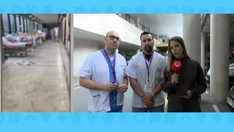 Imagen de los enfermeros del hospital Doctor Negrín Imagen de los enfermeros del hospital Doctor Negrín