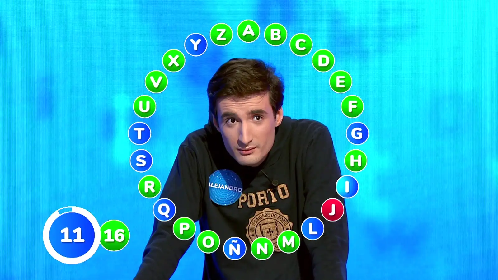 Alejandro flaquea en El Rosco: Javier le noquea con 23 aciertos imposibles de igualar