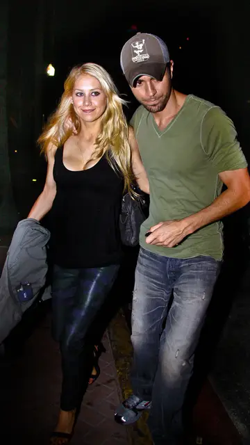 Enrique Iglesias y Anna Kournikova en 2010 Enrique Iglesias y Anna Kournikova en 2010