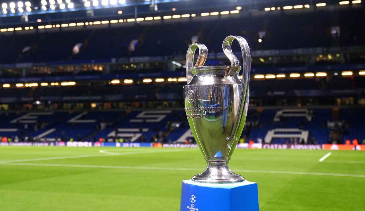 El trofeo de la Champions League