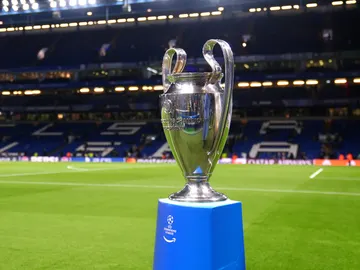 El trofeo de la Champions League El trofeo de la Champions League