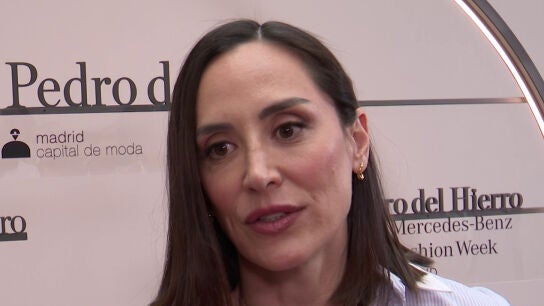 Tamara Falc&oacute;, en el desfile de Pedro del Hierro