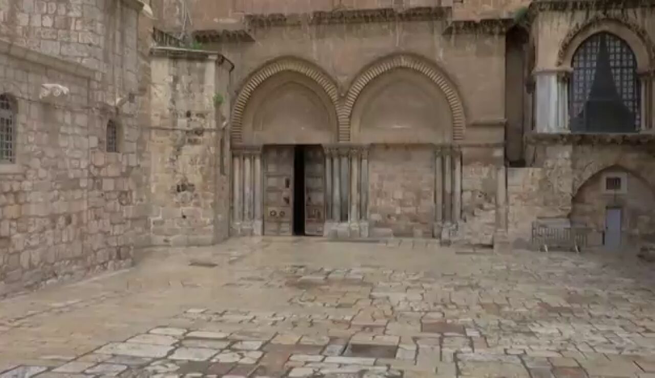 Cierra el Santo Sepulcro por el COVID