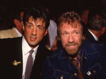 Sylvester Stallone y Chuck Norris en los a&ntilde;os 80