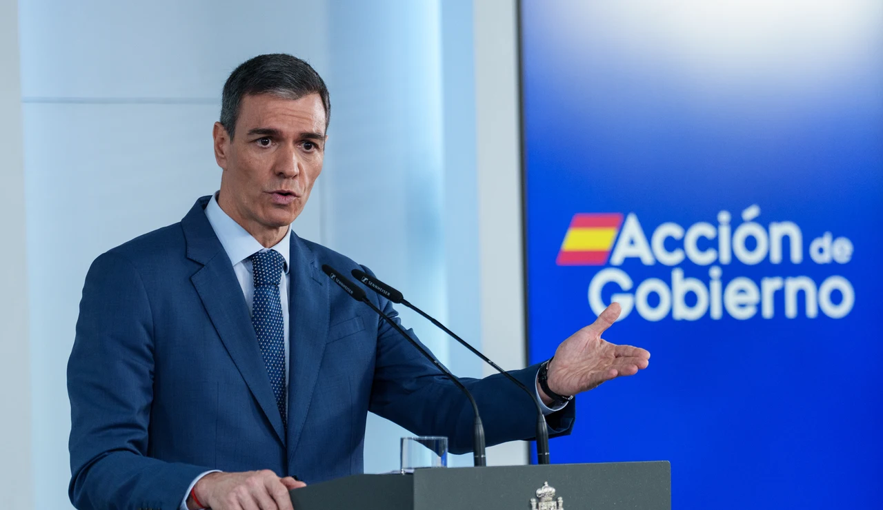El presidente del Gobierno, Pedro Sánchez