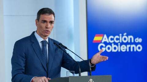 El presidente del Gobierno, Pedro S&aacute;nchez