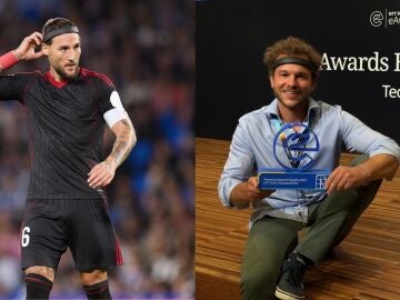 Carlos Pelayo, CEO y cofundador de Proteckthor, con el premio eAwards Espa&ntilde;a 2025