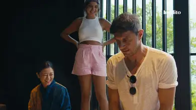 VÍDEO INÉDITO: “A mí el tobillo no me llega al suelo”: el sufrimiento de Joaquín para sentarse de la manera tradicional japonesa VÍDEO INÉDITO: “A mí el tobillo no me llega al suelo”: el sufrimiento de Joaquín para sentarse de la manera tradicional japonesa