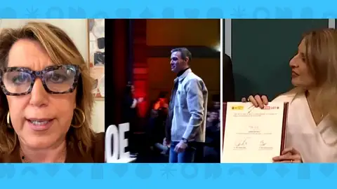 Susana Díaz en Espejo Público. Susana Díaz en Espejo Público.