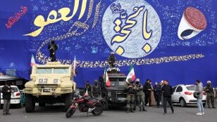 Fuerzas de seguridad iran&iacute;es