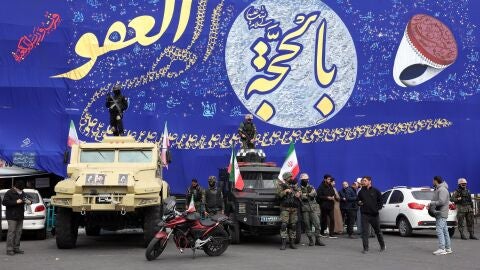 Fuerzas de seguridad iran&iacute;es