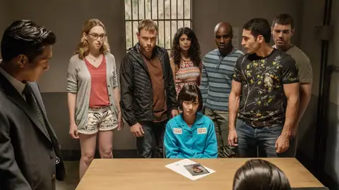 Sense8, con Miguel Ángel Silvestre Sense8, con Miguel Ángel Silvestre