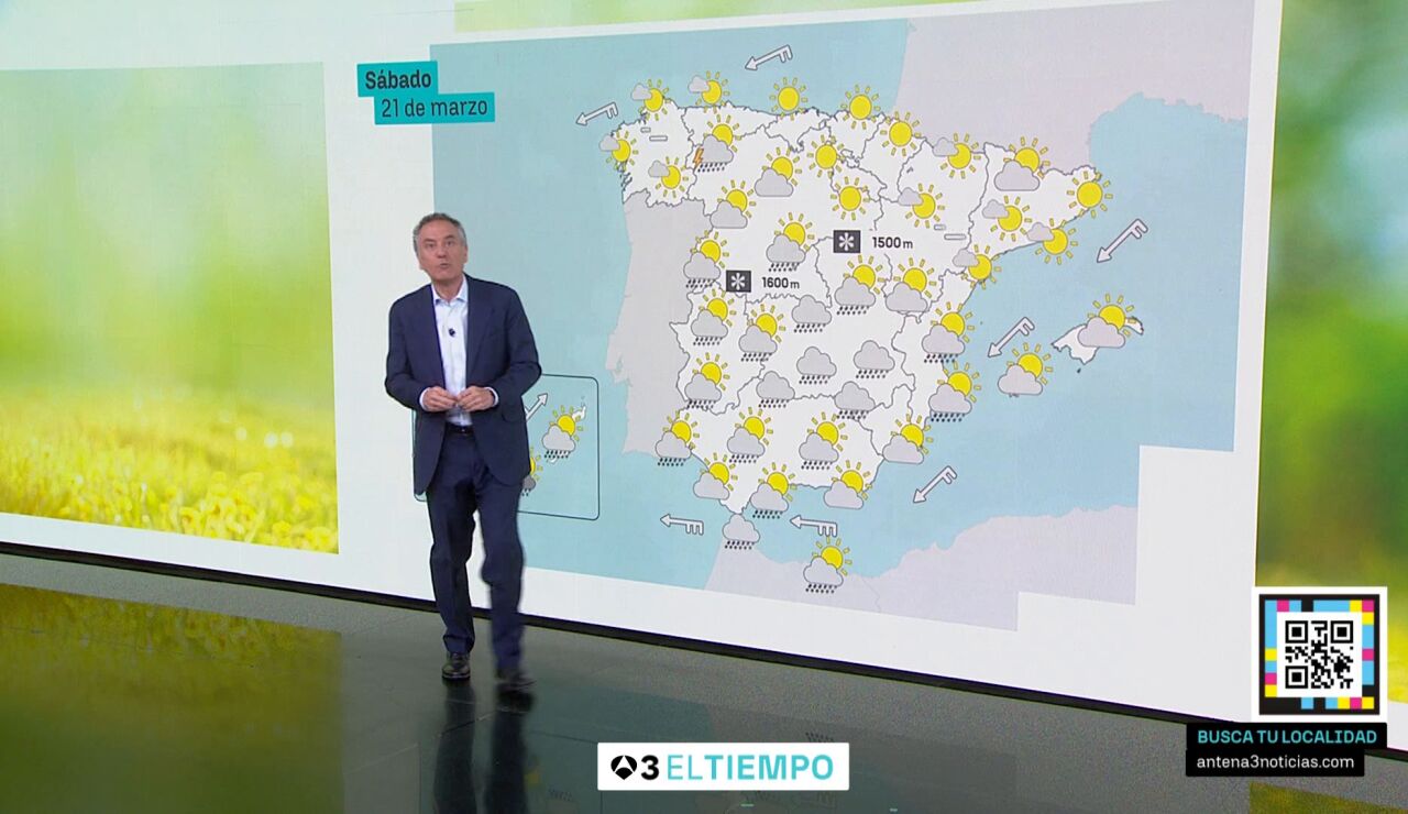 La previsi&oacute;n del s&aacute;bado 21 de marzo