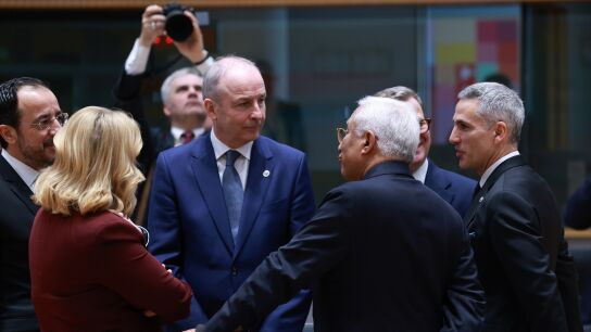 L&iacute;deres de la UE en el Consejo Europeo