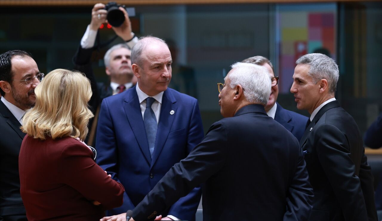 L&iacute;deres de la UE en el Consejo Europeo