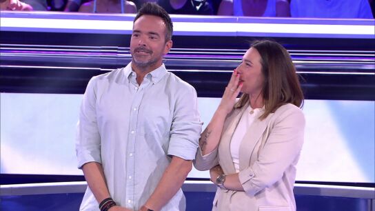 Jose y Celi, concursantes de Atrapa un mill&oacute;n