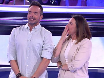 Jose y Celi, concursantes de Atrapa un mill&oacute;n