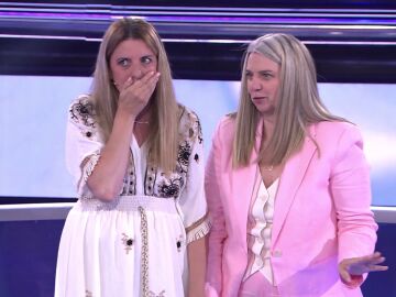 Mar&iacute;a Jose y Nuria, concursantes de Atrapa un mill&oacute;n