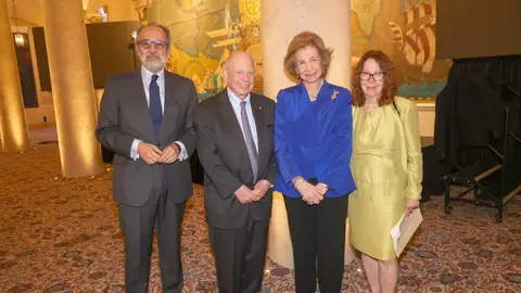 La reina Sofía en su visita a Miami La reina Sofía en su visita a Miami