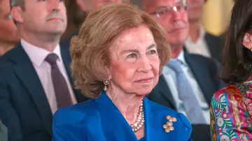 La reina Sofía en su visita a Miami La reina Sofía en su visita a Miami