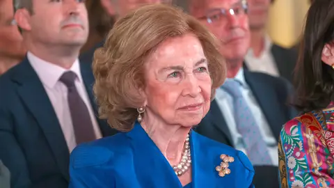 La reina Sofía en su visita a Miami La reina Sofía en su visita a Miami