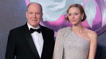 Alberto y Charlene de Mónaco en el Baile de la Rosa 2026 Alberto y Charlene de Mónaco en el Baile de la Rosa 2026