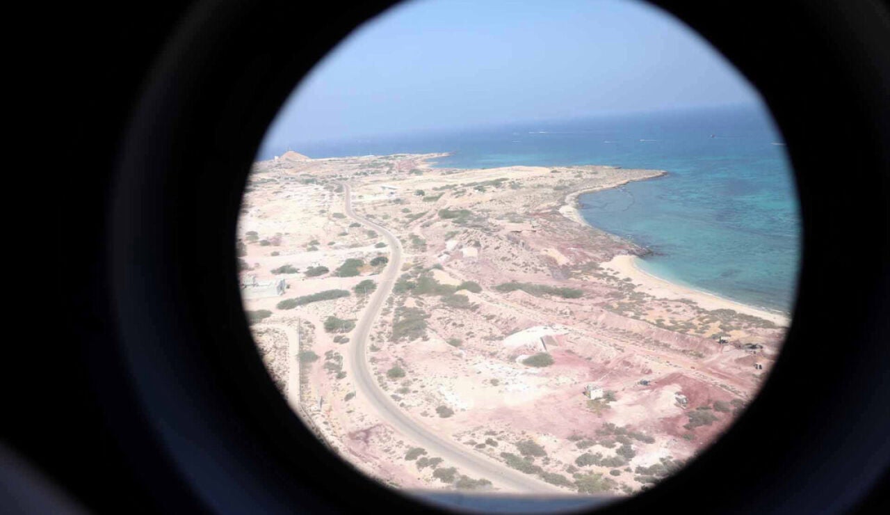 Imagen del estrecho de Ormuz