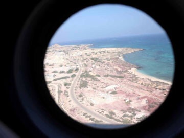 Imagen del estrecho de Ormuz