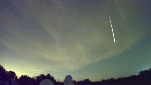 Meteorito detectado.