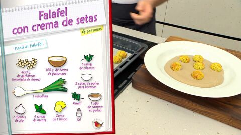 Ingredientes para el falafel