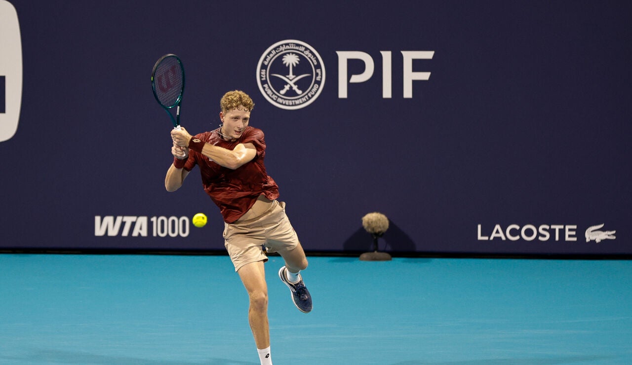 Mart&iacute;n Landaluce, en el Miami Open