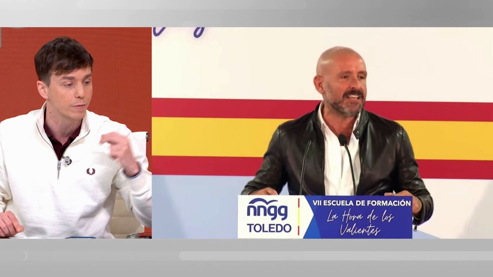 Eduardo Rubiño, de Más Madrid, pide a Jaime de los Santos que se disculpe después de decir que los ministros de Sumar 