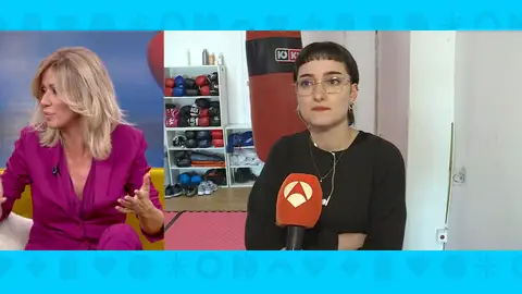 Imagen de Uxía, propietaria del gimnasio Imagen de Uxía, propietaria del gimnasio