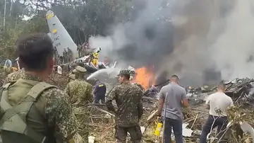 Accidente aéreo en Colombia Accidente aéreo en Colombia