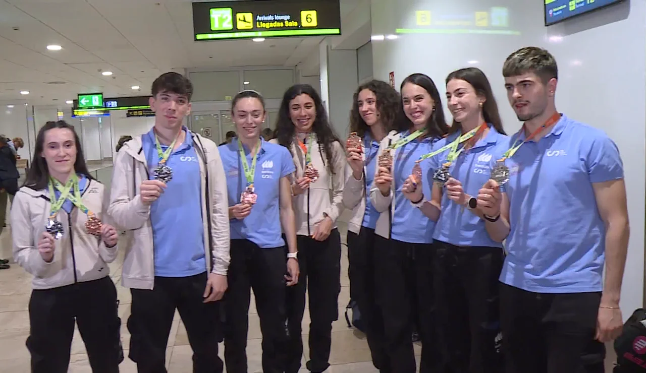 Las 5 medallas mundiales de atletismo ya están en casa: "No sabía que había hecho historia"