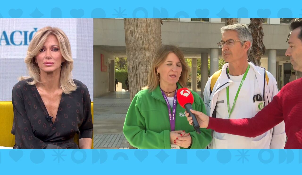 Imagen de dos sanitarios de Alicante