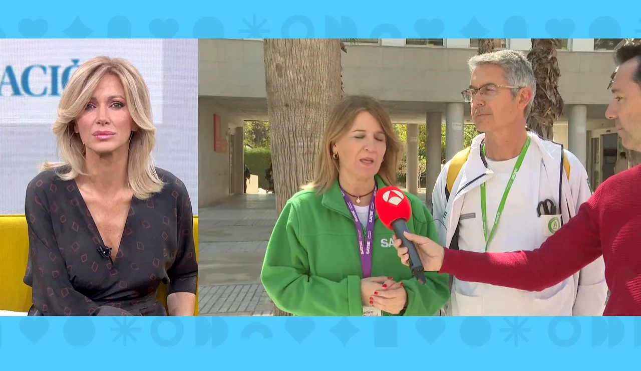 Imagen de dos sanitarios de Alicante