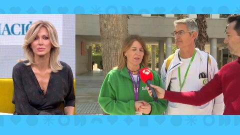 Imagen de dos sanitarios de Alicante