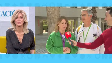 Imagen de dos sanitarios de Alicante Imagen de dos sanitarios de Alicante