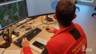 Una fuga de gas en Fuentes de B&eacute;jar (Salamanca)